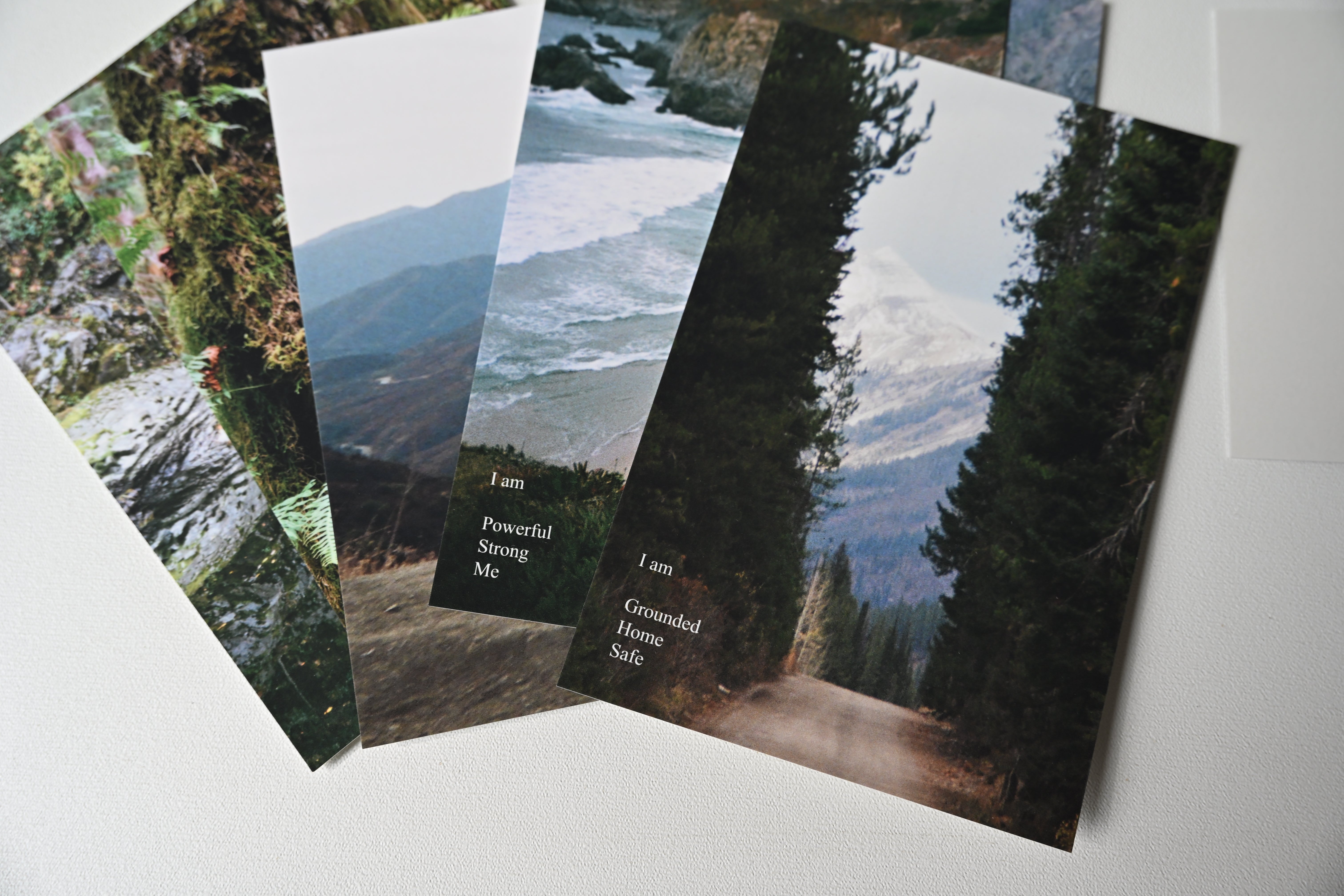mantra postcards